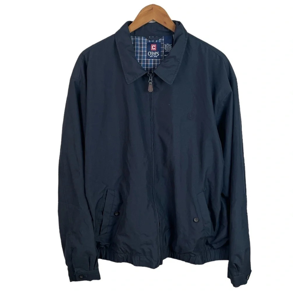 B12 Mens Chaps Ralph Lauren Designer Lightweight Full Zip Jacket XXL